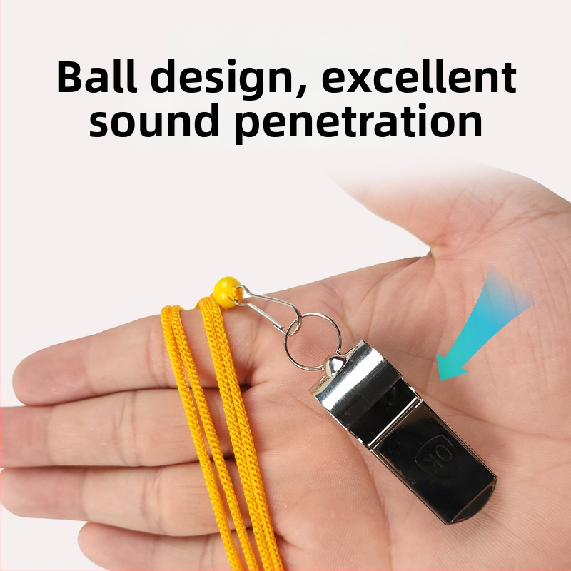 Píšťalka z kovu a plastu pre deti – športová píšťalka rozhodcu, 10 kusov v balení, vhodná pre basketbal, beh, stolný tenis a badminton