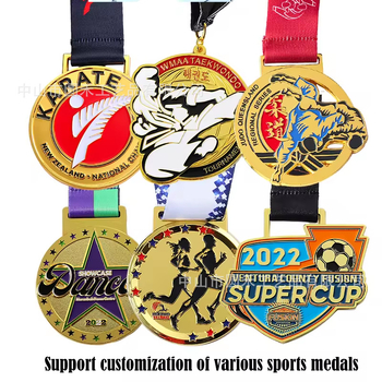 Plachetă-medalie din aliaj de zinc, personalizabilă cu logo imprimat, pentru judo, kung fu, karate și taekwondo