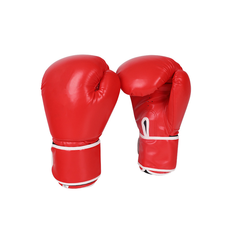 Mănuși de box, material PU, design vertical, brand Peace and Prosperity, ediție pentru copii, pentru arte marțiale, fitness și autoapărare.