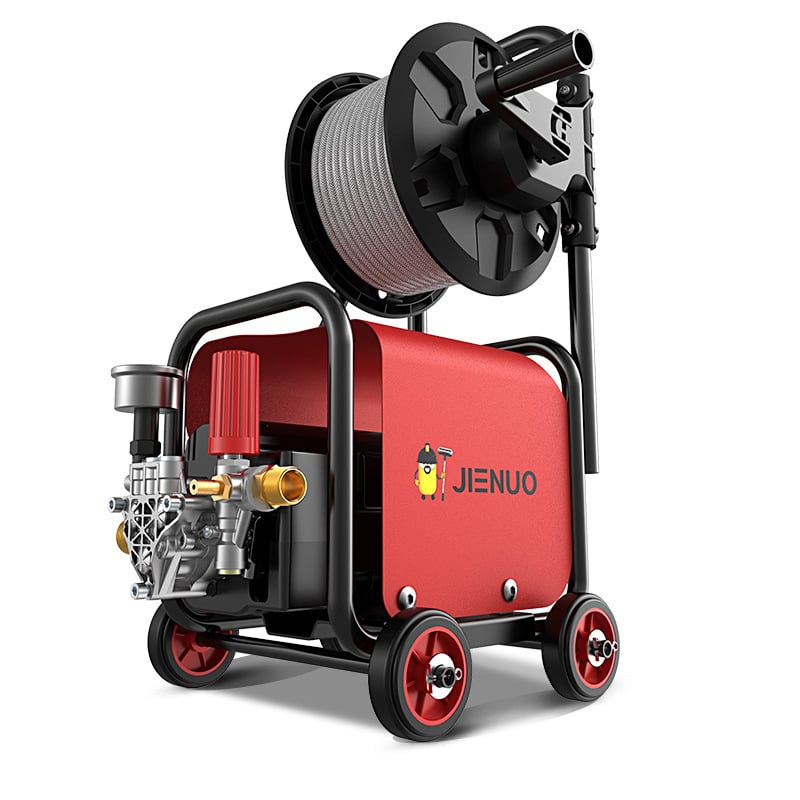 Geno mașină de spălat autoturisme pentru uz casnic, 220V, 1100W, motor cu inducție, capacitate 33L+, furtun 11–20 m