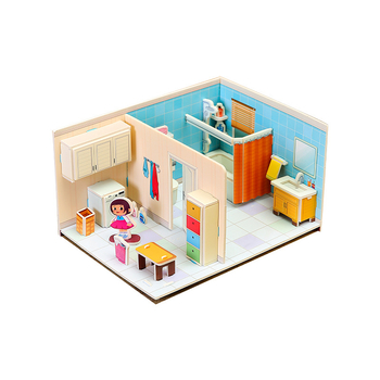 Papirnati 3D puzzle za djecu – DIY prilagodba uzorka; Materijal: papir; Dobna skupina: 4–6 godina; Kategorija: ilustracije pravopisa, ploče