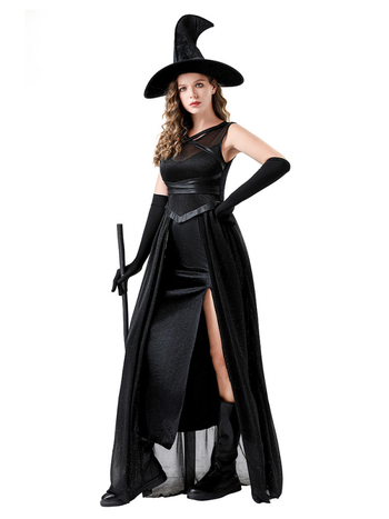 Halloween kostim vještice za pozornicu, ženski cosplay, poliester, sadržaj vlakana 70–80%, proljeće 2025