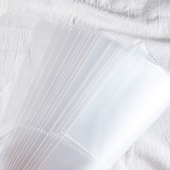 PP borítású fotóalbum laza lapokkal, 10‑gyűrűs kötés, 10 belső oldal, alkalmas hagyományos fényképekhez