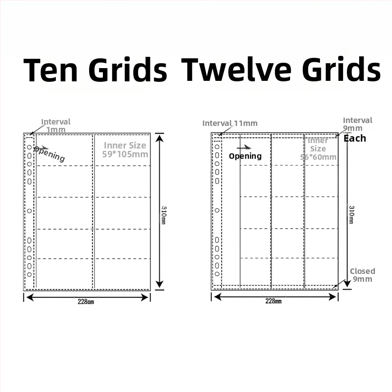 Fotoalbum s voľnými listami, PP obal, viazanie s 10 krúžkami, 10 vnútorných strán, vhodný pre bežné fotografie