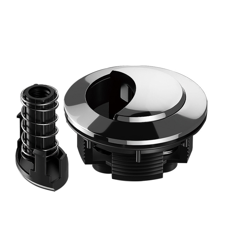 Toaletni gumb, ABS materijal, moderan minimalistički stil, pritisak