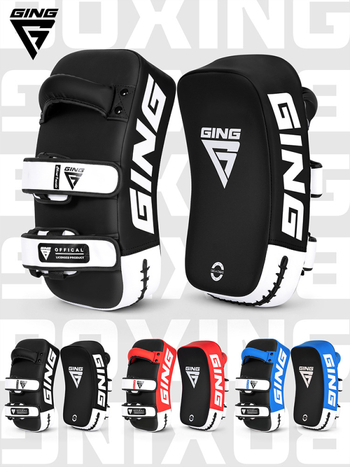 Arcni cilj za nogu Taekwondo za sparing – debela jastučić za udarce s ciljem za ruku i zaštitom zgloba; Brand: Competition Faction; Broj proizvoda: GING Competition Whirlwind Arc-shaped Foot Target