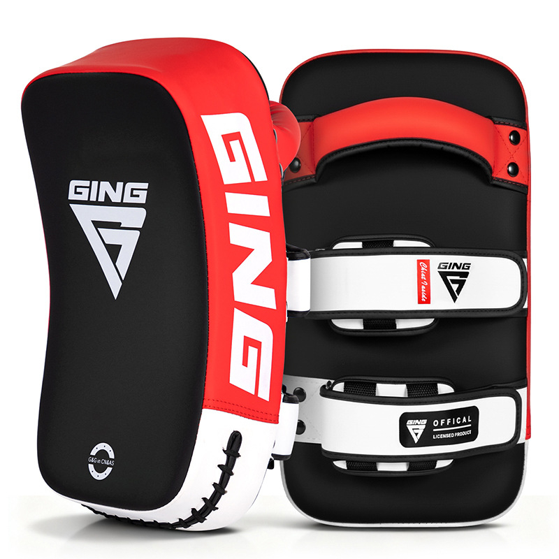 Arcni cilj za nogu Taekwondo za sparing – debela jastučić za udarce s ciljem za ruku i zaštitom zgloba; Brand: Competition Faction; Broj proizvoda: GING Competition Whirlwind Arc-shaped Foot Target