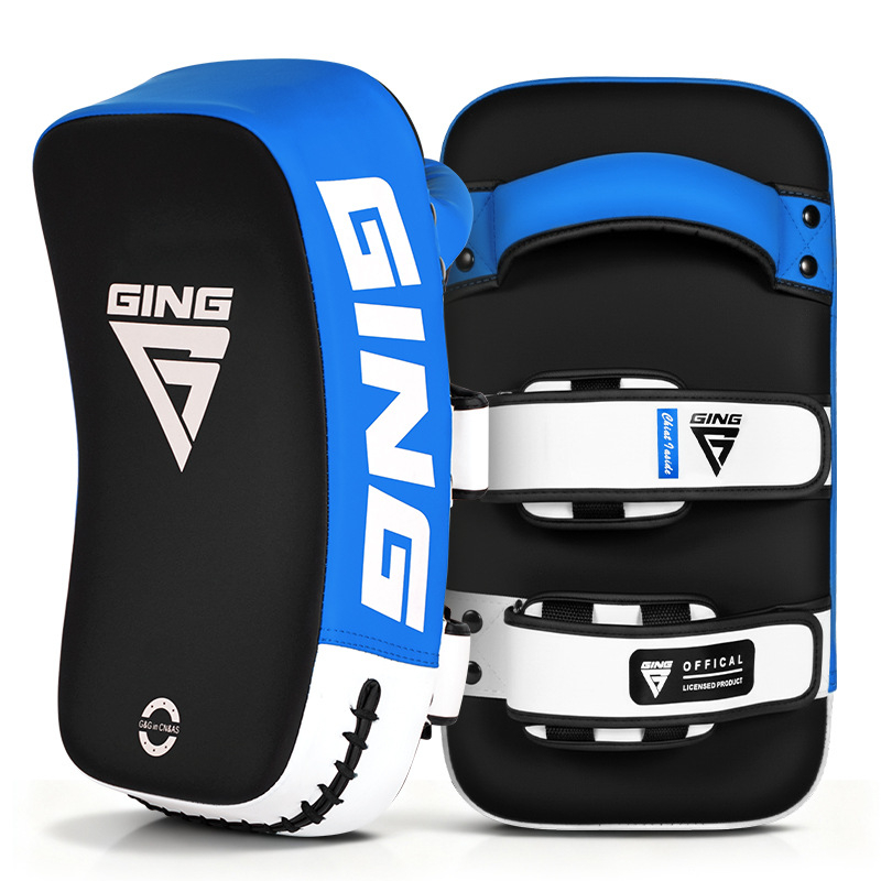 Arcni cilj za nogu Taekwondo za sparing – debela jastučić za udarce s ciljem za ruku i zaštitom zgloba; Brand: Competition Faction; Broj proizvoda: GING Competition Whirlwind Arc-shaped Foot Target
