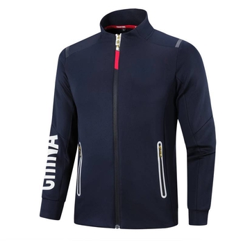 Palto de antrenament, stil mișcare, unisex, primăvară, țesătură Milk Silk (95% poliester, 5% spandex)