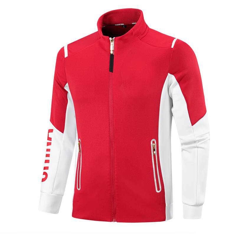 Palto de antrenament, stil mișcare, unisex, primăvară, țesătură Milk Silk (95% poliester, 5% spandex)