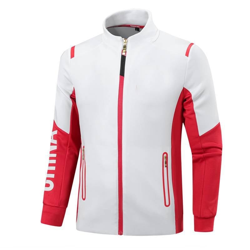 Palto de antrenament, stil mișcare, unisex, primăvară, țesătură Milk Silk (95% poliester, 5% spandex)