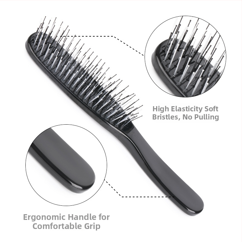 Lihao Χτένα Μασάζ Μαλλιών – Υγρά και Στεγνά, Ομοιόμορφο Στιλ και Αφράτος Όγκος