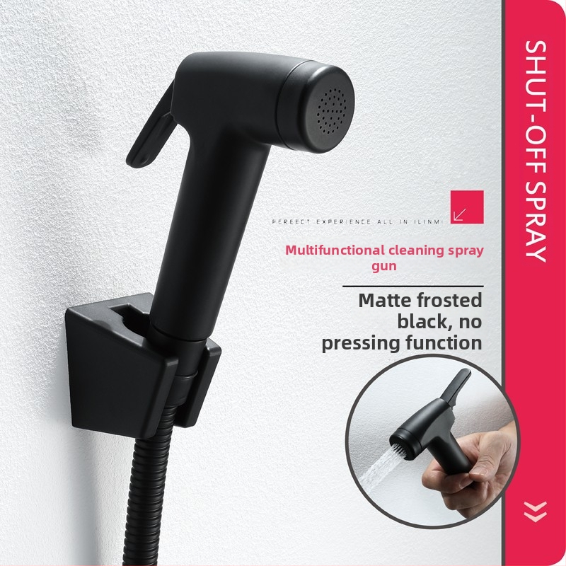 Set sprchy pre bidet s posilňovačom toalety — ABS, bez výstupu vody pod tlakom, viacfunkčné čistenie podláh, toalety a balkóna