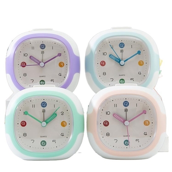 Ρολόι αφύπνισης μαθητών – ήσυχο, απλό, με αναλογική οθόνη, τροφοδοτούμενο με μπαταρία τύπου ξηρή, πλαστικό περίβλημα