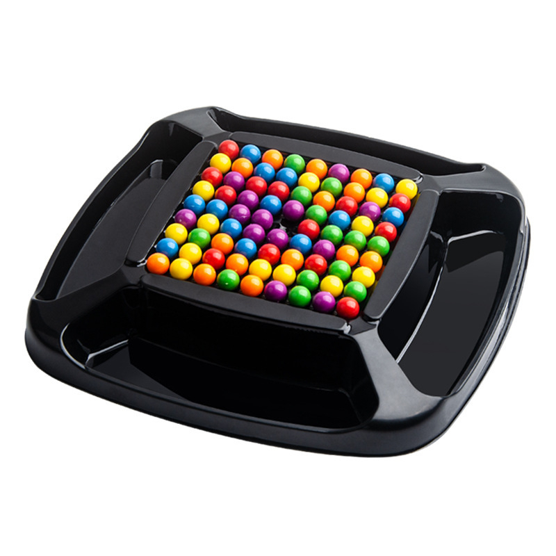 Joc de masă educativ cu 80 de mărgele pentru copii — antrenament de concentrare, interacțiune părinte-copil, construcție din plastic, pentru vârstele 4–14 ani