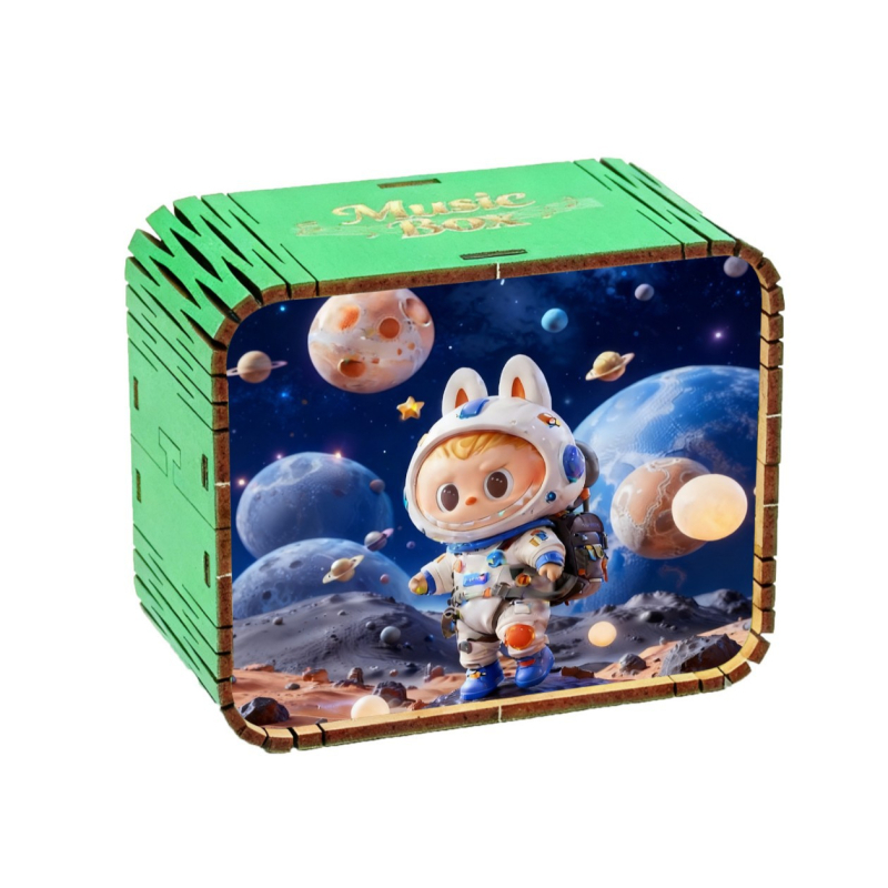Fából készült zenei doboz városi látványosságokkal, kulturális és kreatív dizájn, utazási emlék (Anyag: Fa; Testreszabás: Nincs; Import: Nem; Ajándék: Nem; IP licenc: Nincs)