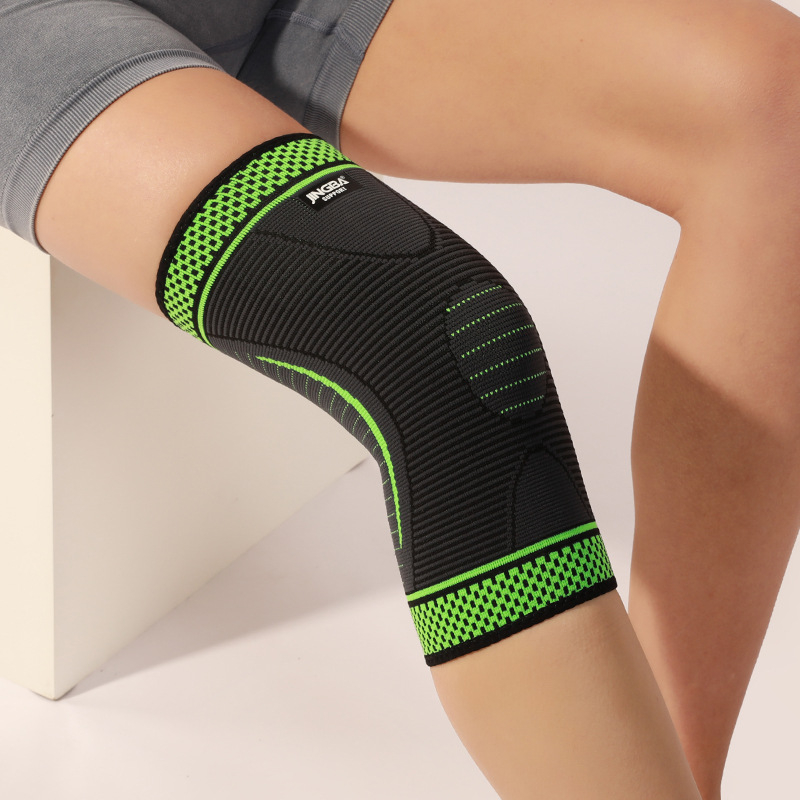 Genunchiere JINGBA pentru sport: Nylon-Spandex, adulți, potrivite pentru baschet, alergare, fotbal, volei