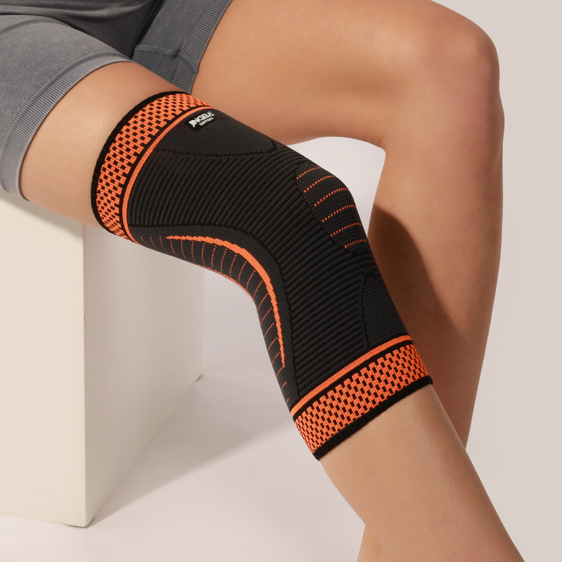 Genunchiere JINGBA pentru sport: Nylon-Spandex, adulți, potrivite pentru baschet, alergare, fotbal, volei