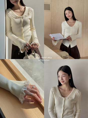 Ζακέτα με patchwork πλέξη και αστικό τοπίο, μακριά μανίκια, 80–90% κύριο υλικό (σπαντέξ + βισκόζη), Άνοιξη 2025