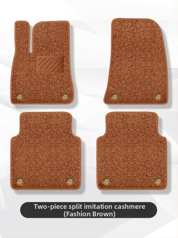 Suede πατάκια δαπέδου αυτοκινήτου για Honda CR-V, Accord, XRV και Civic - χωρίς λογότυπο, προσαρμοσμένη επεξεργασία