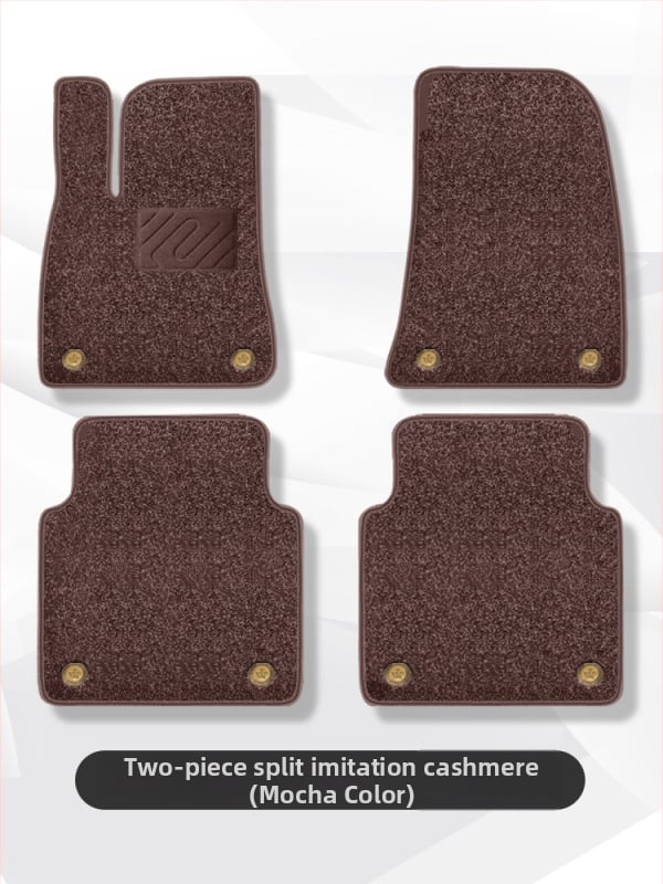 Suede πατάκια δαπέδου αυτοκινήτου για Honda CR-V, Accord, XRV και Civic - χωρίς λογότυπο, προσαρμοσμένη επεξεργασία