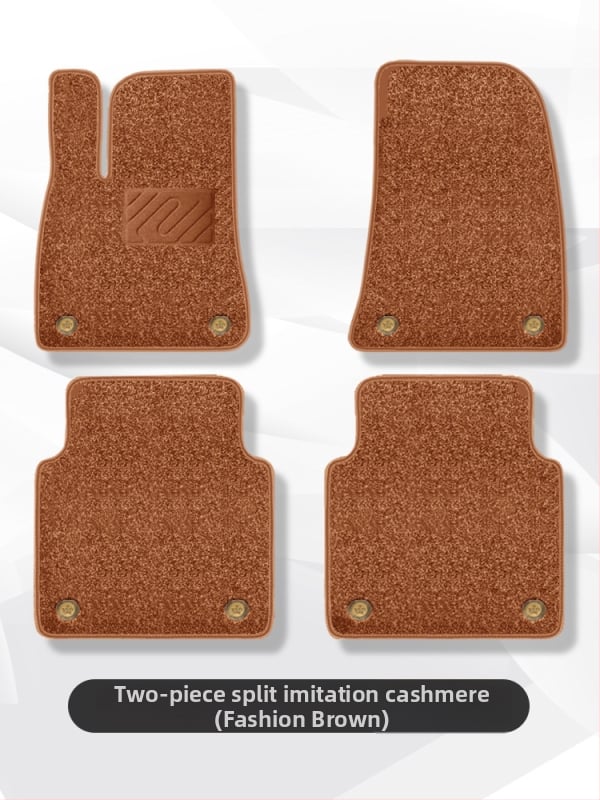 Suede πατάκια δαπέδου αυτοκινήτου για Honda CR-V, Accord, XRV και Civic - χωρίς λογότυπο, προσαρμοσμένη επεξεργασία