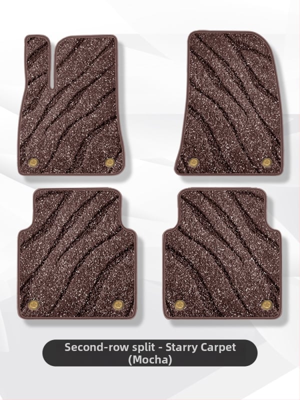 Suede πατάκια δαπέδου αυτοκινήτου για Honda CR-V, Accord, XRV και Civic - χωρίς λογότυπο, προσαρμοσμένη επεξεργασία