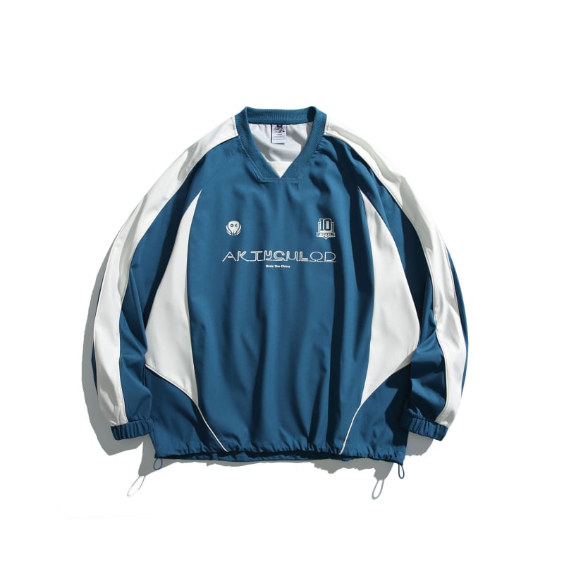 Muška T-shirt s odvlaživanjem vlage, 96% pamuk, dugi rukavi, baseball ovratnik, labavi kroj (96% pamuk; odvlaživanjem vlage; dugi rukavi; baseball ovratnik; labavi kroj)