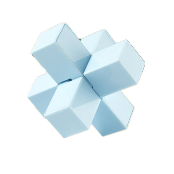 Kongming Lock/Luban Lock - plastový logický hlavolam pre deti 7–14 rokov, odomykanie, kategória: zámok-puzzle, prispôsobenie k dispozícii