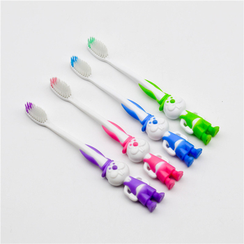 Eleanor Παιδική οδοντόβουρτσα μίας χρήσης με μαλακές τρίχες, πλαστική, μίνι σχέδιο καρτούν, δυνατότητα εκτύπωσης λογότυπου