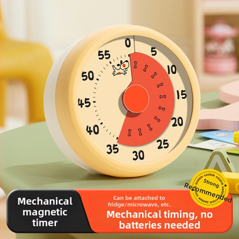 Παιδικός μηχανικός χρονοδιακόπτης με ψηφιακή οθόνη, περίβλημα από κράμα αλουμινίου, χρονογράφος, χειροκίνητη λειτουργία