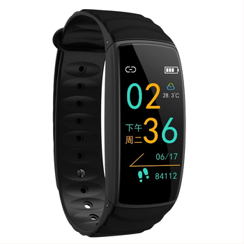 Pametni narukvica s upozorenjima vremena, alarmom, Bluetoothom, brojačem koraka, Android-kompatibilna, TPU remen, trajanje baterije 7–14 dana