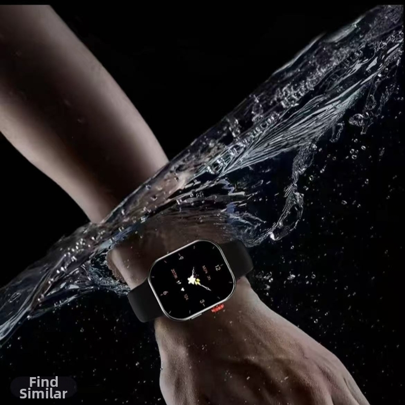 Multifunkcionalni Bluetooth sportski sat s NFC plaćanjem, mjerenje glukoze u krvi, praćenje otkucaja srca i SpO2, 50 m vodootporan