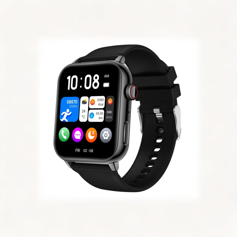 Multifunkcionalni Bluetooth sportski sat s NFC plaćanjem, mjerenje glukoze u krvi, praćenje otkucaja srca i SpO2, 50 m vodootporan