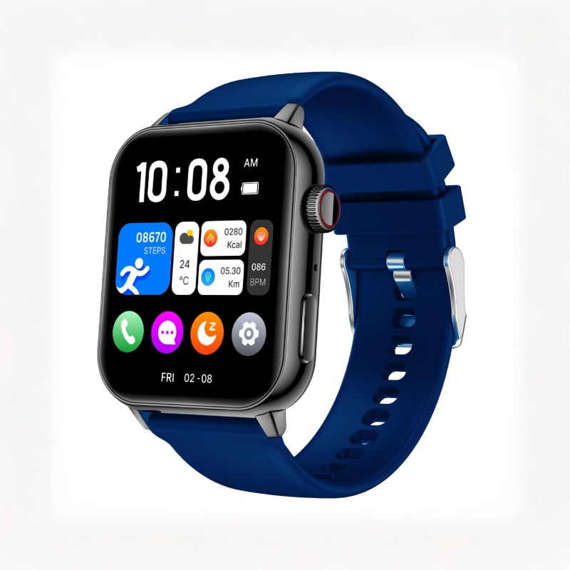 Multifunkcionalni Bluetooth sportski sat s NFC plaćanjem, mjerenje glukoze u krvi, praćenje otkucaja srca i SpO2, 50 m vodootporan