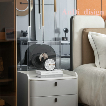 Zidna dekoracija od vinilnog ploče – akrilna konstrukcija, moderni minimalistički stil, kategorija: glazbena kutija, materijal: plast, smola