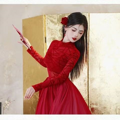 Kostim za folklorni ples s Chenille tkaninom, mješavina spandexa i poliestera, unisex