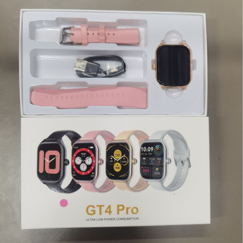 GT4 Pro pametni sat s Bluetooth pozivima, mjerenje otkucaja srca, mjerenje zasićenja krvi kisikom, praćenje sna, mjerenje krvnog tlaka