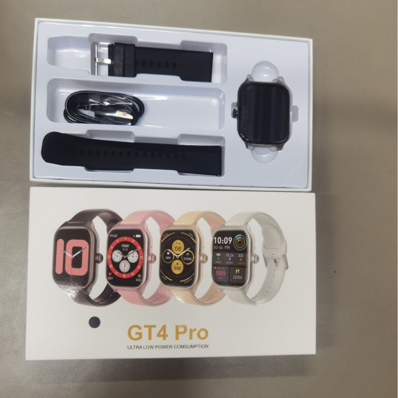 GT4 Pro pametni sat s Bluetooth pozivima, mjerenje otkucaja srca, mjerenje zasićenja krvi kisikom, praćenje sna, mjerenje krvnog tlaka