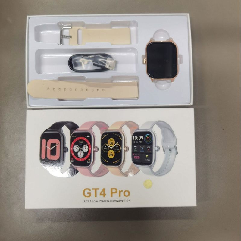 GT4 Pro pametni sat s Bluetooth pozivima, mjerenje otkucaja srca, mjerenje zasićenja krvi kisikom, praćenje sna, mjerenje krvnog tlaka