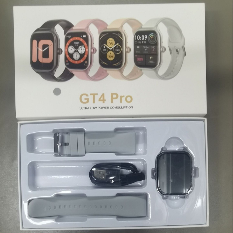 GT4 Pro pametni sat s Bluetooth pozivima, mjerenje otkucaja srca, mjerenje zasićenja krvi kisikom, praćenje sna, mjerenje krvnog tlaka