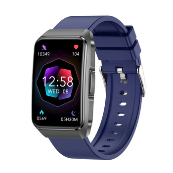 Pametni sat s mjerenjem srčanog ritma, zasićenja kisikom u krvi, krvnog tlaka, praćenja sna i brojača koraka (trajanje baterije 7–14 dana)