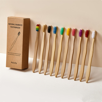 Οδοντόβουρτσα μπαμπού για ενήλικες, εκτύπωση λογοτύπου και δυνατότητα προσαρμογής, υλικό: μπαμπού (Υλικό: μπαμπού; Ισχύει για: ενήλικες; Εκτύπωση λογοτύπου; Διαθεσιμότητα προσαρμογής)