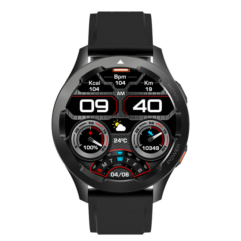 FW05 Vanjski sportski vodootporan računalni sat za ronjenje s kružnim TFT zaslonom, Bluetooth glazba i praćenje zasićenja kisikom u krvi