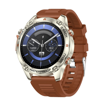 G100 ceas smartwatch pentru exterior cu GPS dual-frecvență, ecran AMOLED, curea din oțel inoxidabil, autonomie 7–14 zile, apeluri Bluetooth