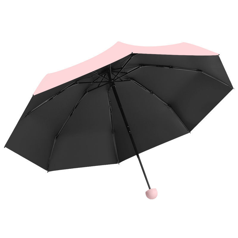 Ženski kružni sklopivi parasol u šest boja – UV zaštita, kompaktan