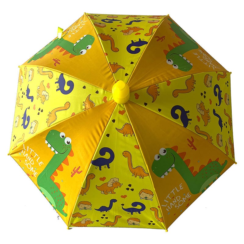 Παιδική ομπρέλα με μακριά λαβή, 8 ακτίνες, μεταλλικός σωλήνας από σίδηρο, ύφασμα από βινύλιο 190T, αυτόματο άνοιγμα, δυνατότητα εκτύπωσης λογοτύπου.