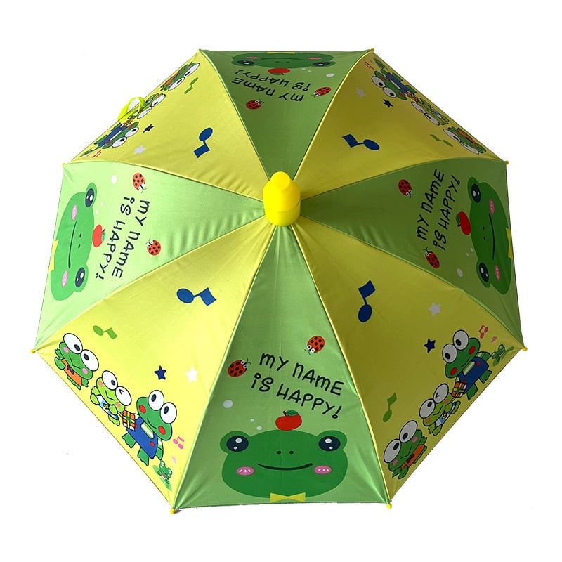 Παιδική ομπρέλα με μακριά λαβή, 8 ακτίνες, μεταλλικός σωλήνας από σίδηρο, ύφασμα από βινύλιο 190T, αυτόματο άνοιγμα, δυνατότητα εκτύπωσης λογοτύπου.