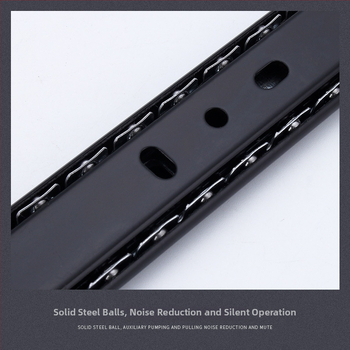 Dvojsegmentová posuvná lišta pre nábytok | oceľ, povrchová úprava elektroforetická, model YF2710, štýl ľahký luxus, prispôsobiteľné spracovanie