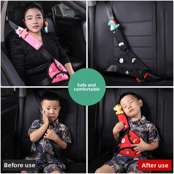 Karikatúrny ochranný kryt ramenného pásu pre deti – Držiak na nastavenie pásu, Pôvod: Hebei, Značka: Other